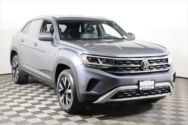 used 2021 Volkswagen Atlas Cross Sport car, priced at $23,990