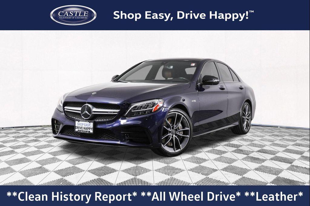 used 2020 Mercedes-Benz AMG C 43 car, priced at $33,990