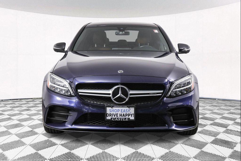 used 2020 Mercedes-Benz AMG C 43 car, priced at $33,990