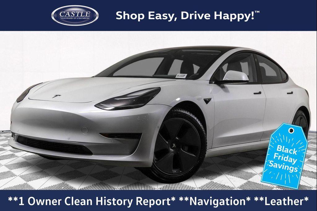 used 2021 Tesla Model 3 car, priced at $22,500