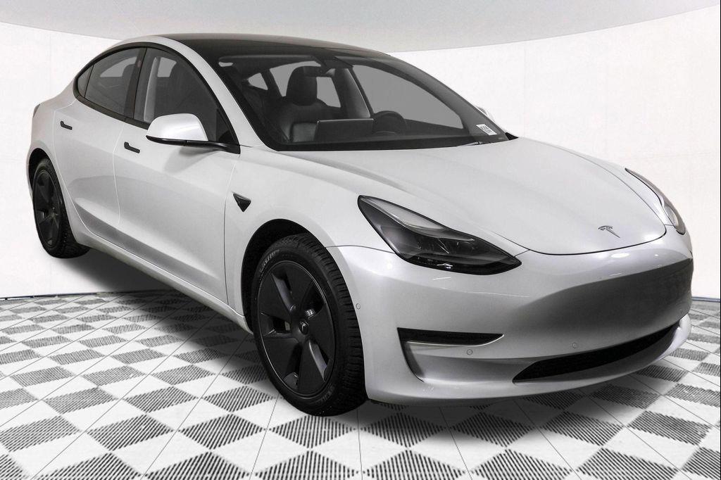 used 2021 Tesla Model 3 car, priced at $23,750