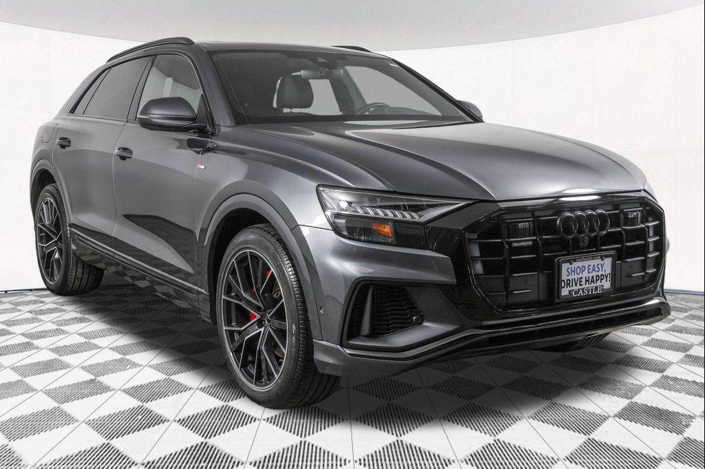 used 2023 Audi Q8 car, priced at $47,777