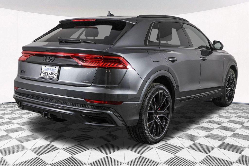 used 2023 Audi Q8 car, priced at $47,777