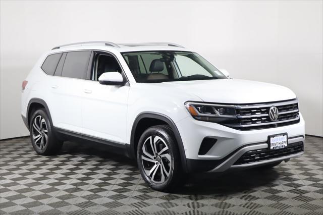 used 2021 Volkswagen Atlas car, priced at $33,750