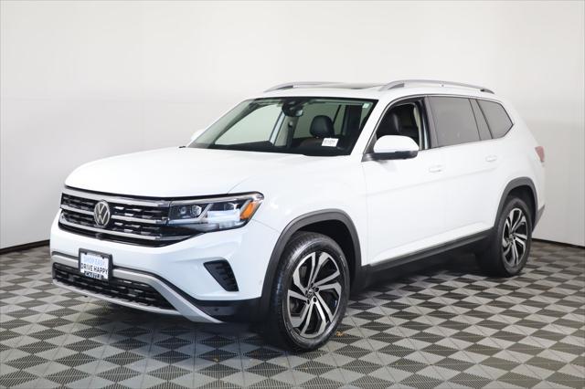 used 2021 Volkswagen Atlas car, priced at $33,750