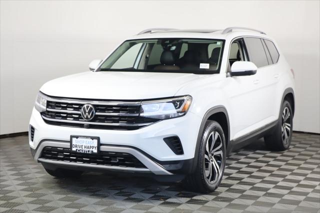 used 2021 Volkswagen Atlas car, priced at $33,750