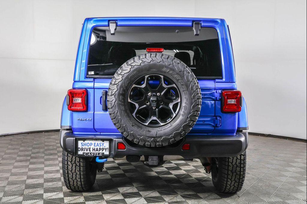 used 2021 Jeep Wrangler Unlimited 4xe car, priced at $34,977