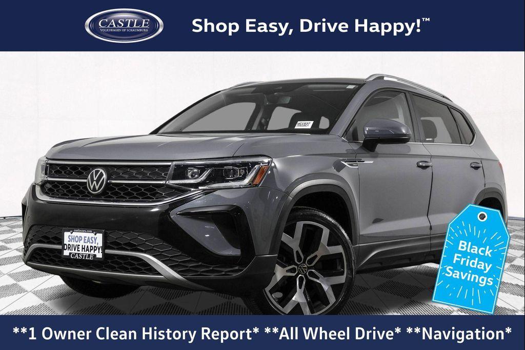 used 2022 Volkswagen Taos car, priced at $20,750
