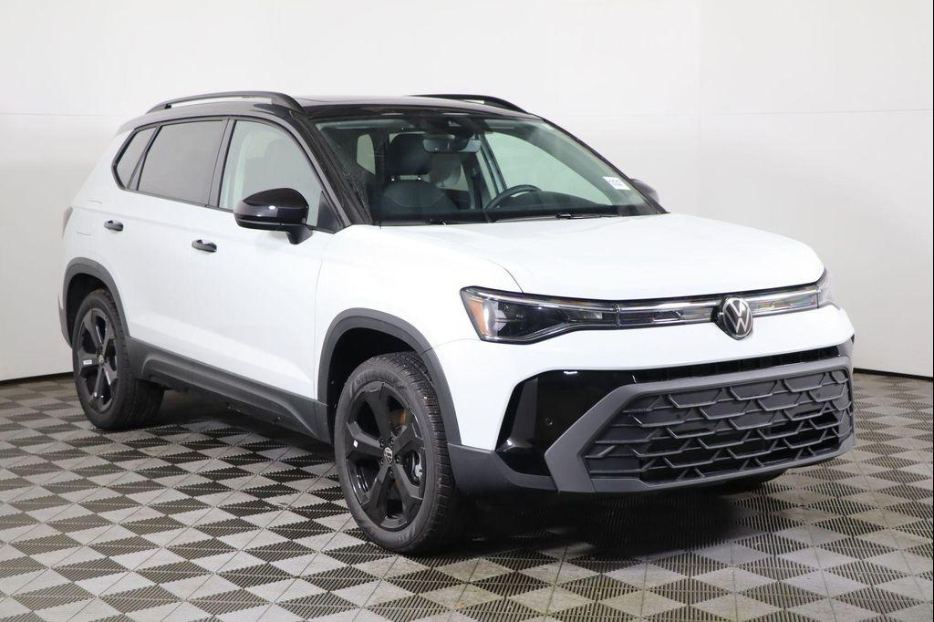 used 2025 Volkswagen Taos car, priced at $27,500