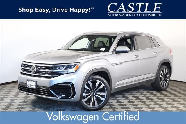 used 2021 Volkswagen Atlas Cross Sport car, priced at $34,990