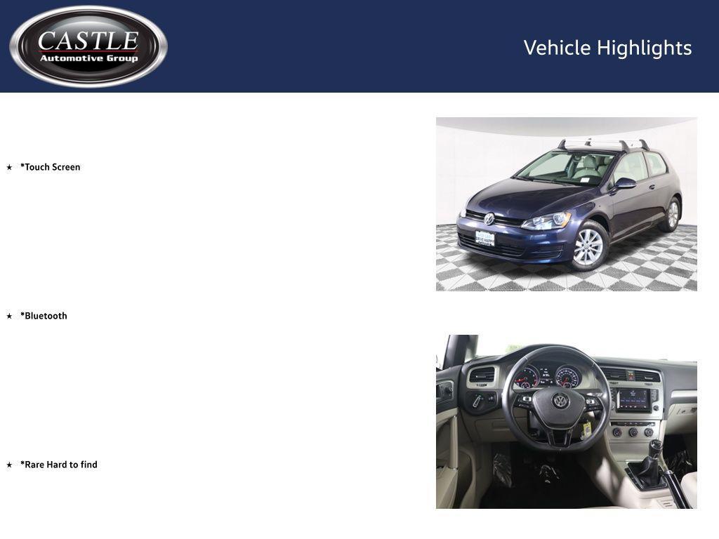 used 2015 Volkswagen Golf car, priced at $13,990