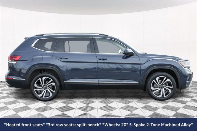used 2021 Volkswagen Atlas car, priced at $31,490
