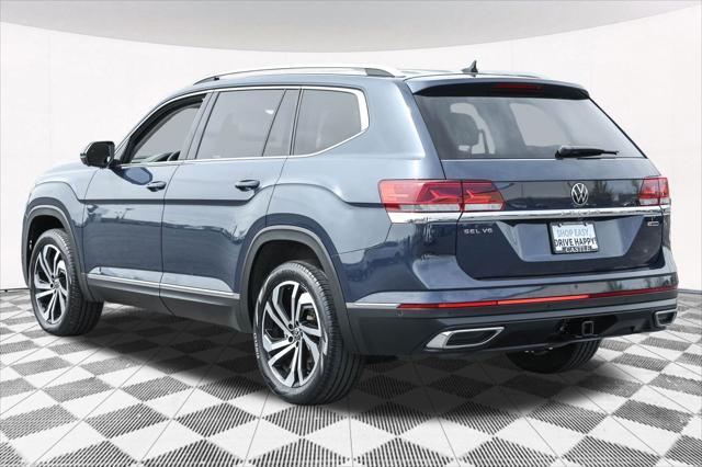 used 2021 Volkswagen Atlas car, priced at $31,490