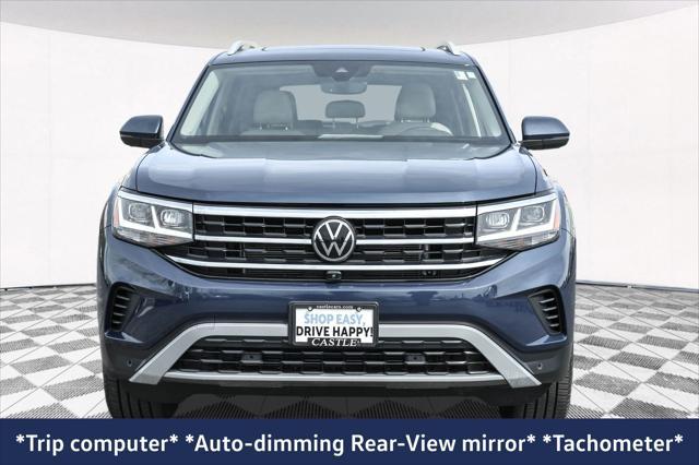 used 2021 Volkswagen Atlas car, priced at $31,490