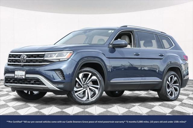 used 2021 Volkswagen Atlas car, priced at $31,490