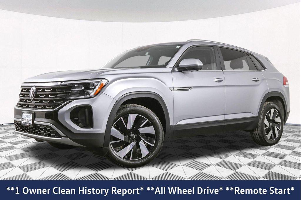 used 2024 Volkswagen Atlas Cross Sport car, priced at $29,750