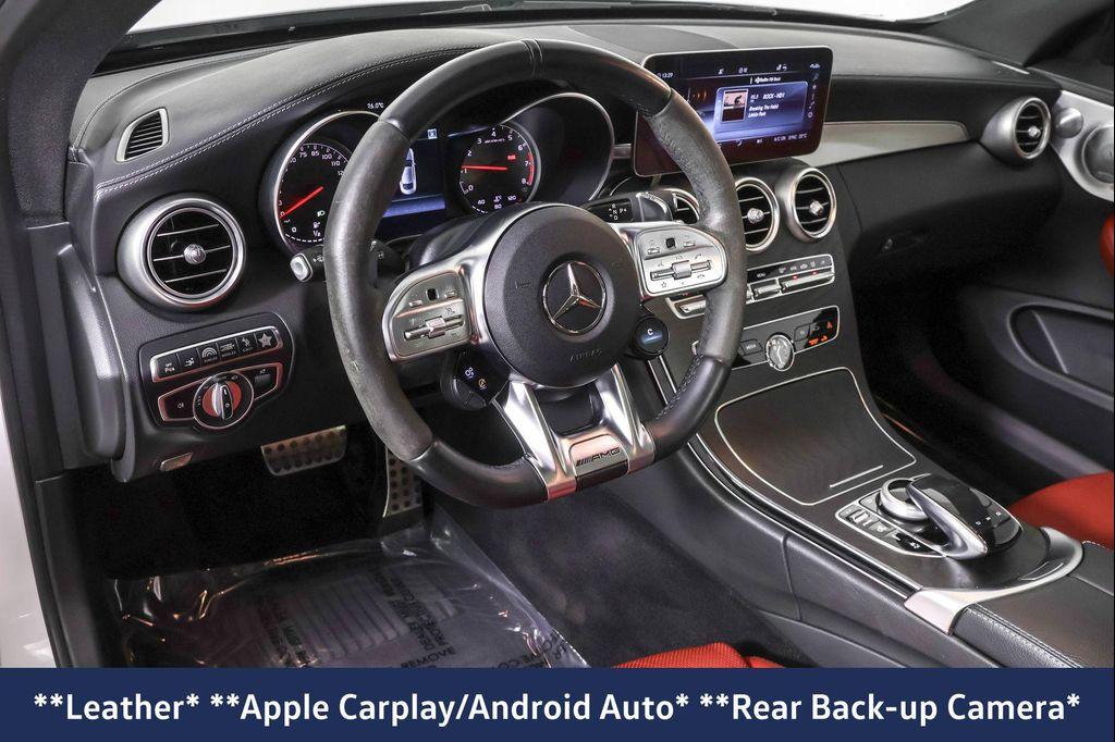 used 2020 Mercedes-Benz AMG C 43 car, priced at $37,990