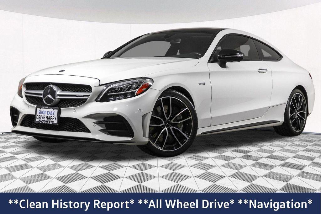 used 2020 Mercedes-Benz AMG C 43 car, priced at $37,990