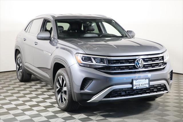 used 2021 Volkswagen Atlas Cross Sport car, priced at $23,490