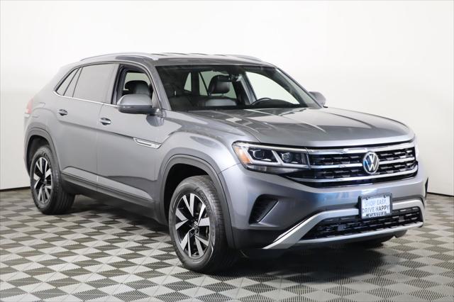 used 2021 Volkswagen Atlas Cross Sport car, priced at $23,490