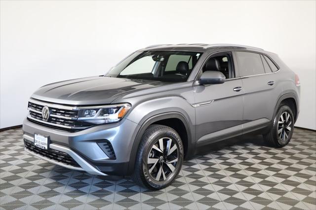 used 2021 Volkswagen Atlas Cross Sport car, priced at $23,490