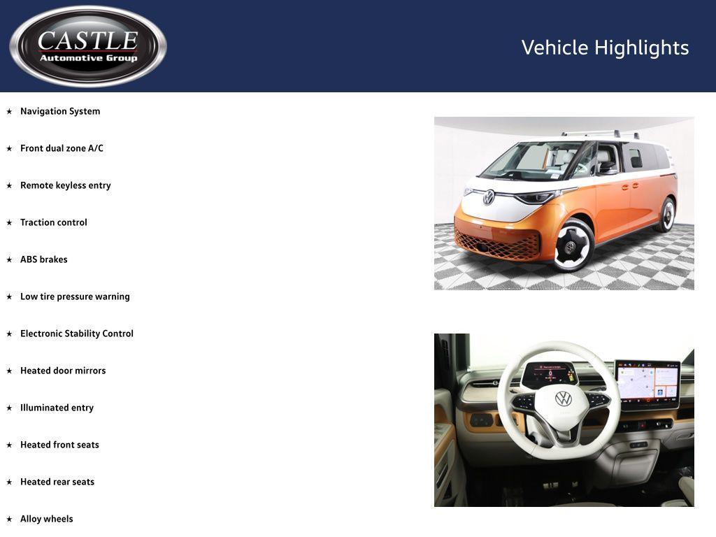 new 2025 Volkswagen ID. Buzz car, priced at $66,743