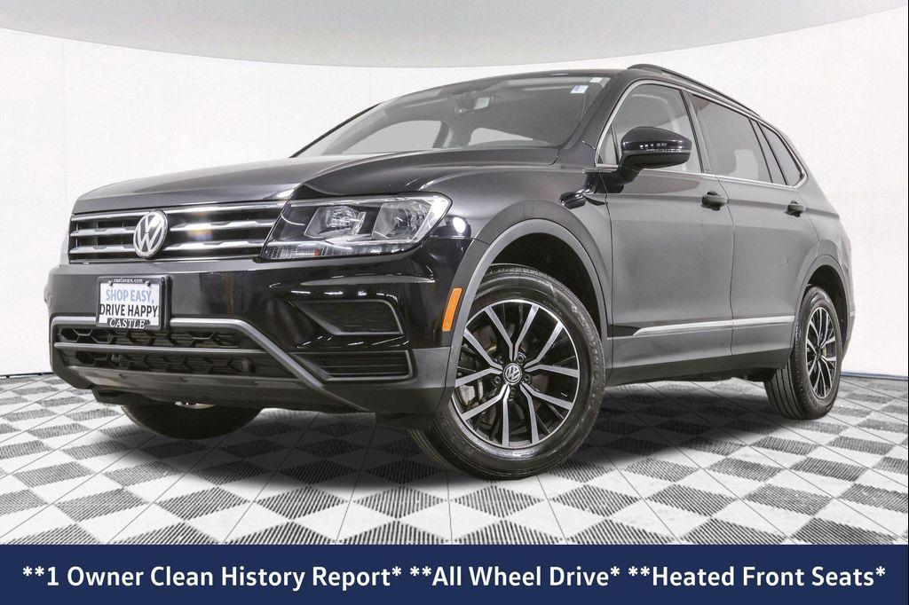 used 2021 Volkswagen Tiguan car, priced at $19,490