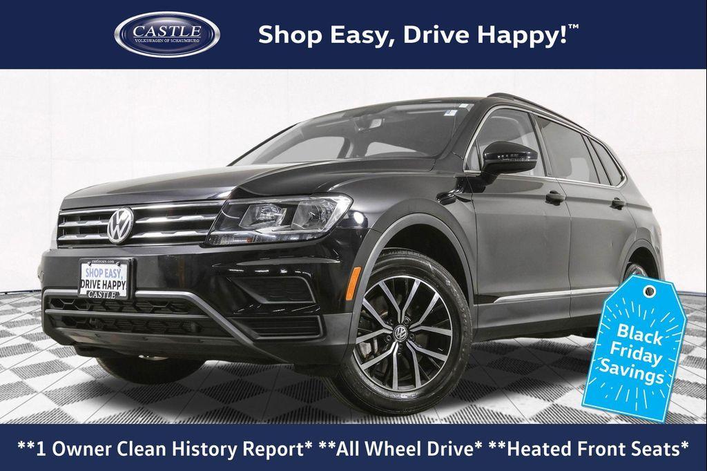 used 2021 Volkswagen Tiguan car, priced at $19,490
