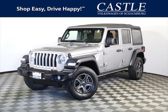 used 2018 Jeep Wrangler Unlimited car, priced at $22,500