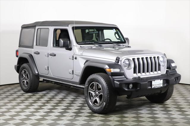 used 2018 Jeep Wrangler Unlimited car, priced at $22,500