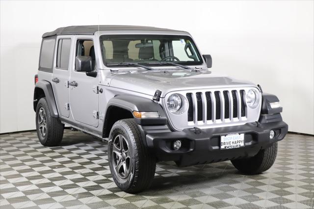 used 2018 Jeep Wrangler Unlimited car, priced at $22,500