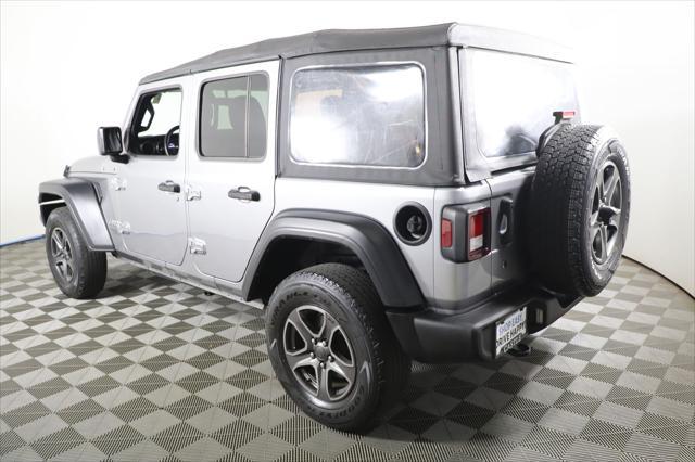 used 2018 Jeep Wrangler Unlimited car, priced at $22,500