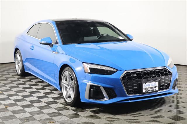 used 2021 Audi A5 car, priced at $30,990