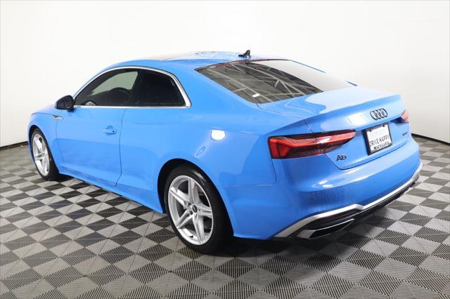 used 2021 Audi A5 car, priced at $30,990