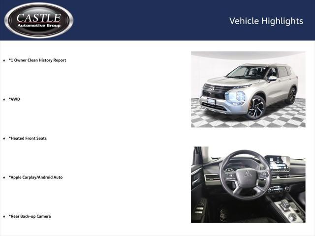 used 2022 Mitsubishi Outlander car, priced at $25,990