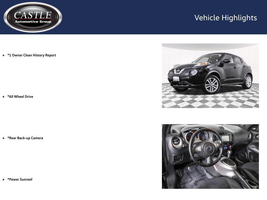 used 2015 Nissan Juke car, priced at $7,777