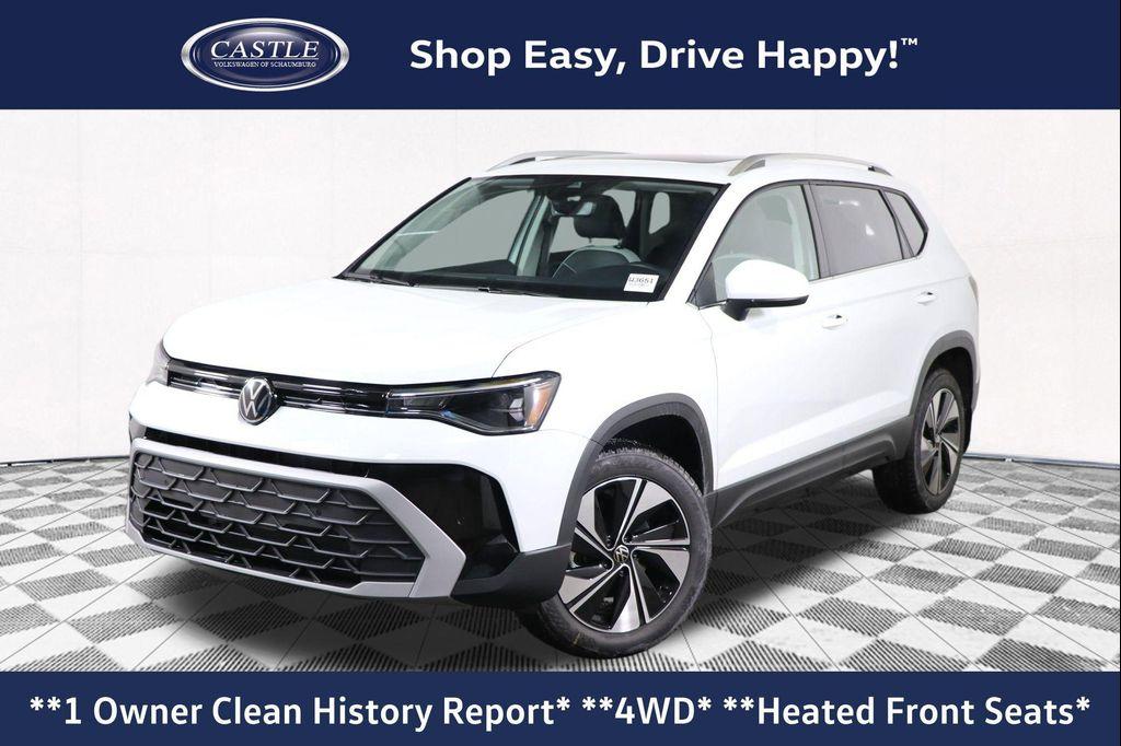 used 2025 Volkswagen Taos car, priced at $27,990