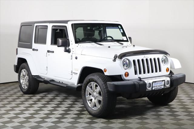 used 2013 Jeep Wrangler Unlimited car, priced at $16,490