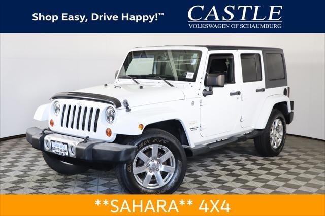 used 2013 Jeep Wrangler Unlimited car, priced at $16,490