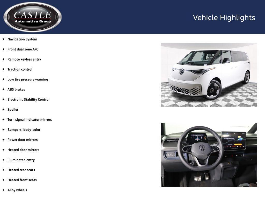 new 2025 Volkswagen ID. Buzz car, priced at $53,031