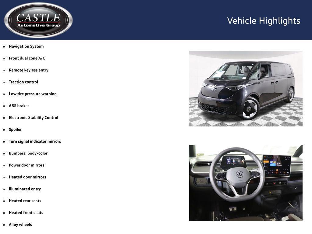 new 2025 Volkswagen ID. Buzz car, priced at $58,031