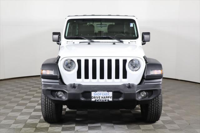 used 2018 Jeep Wrangler car, priced at $21,490