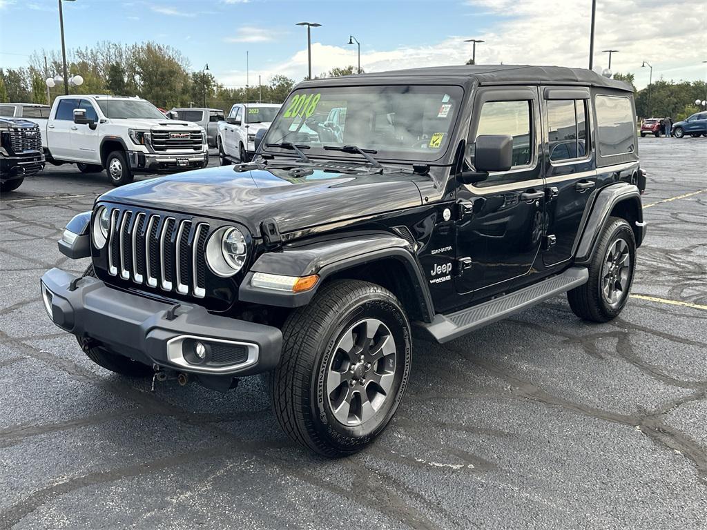 used 2018 Jeep Wrangler Unlimited car, priced at $25,775