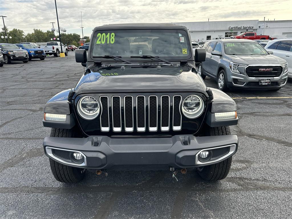 used 2018 Jeep Wrangler Unlimited car, priced at $25,775