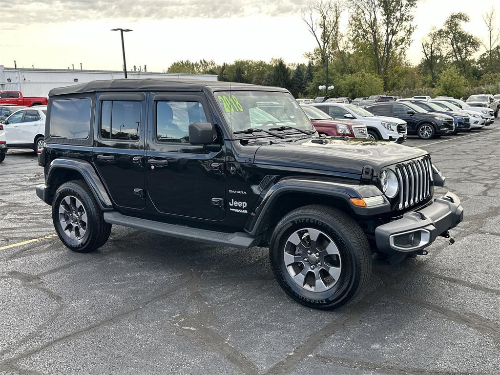 used 2018 Jeep Wrangler Unlimited car, priced at $25,775