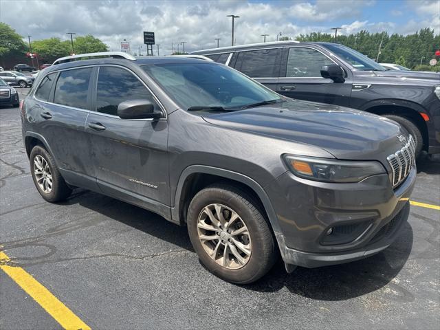 used 2021 Jeep Cherokee car, priced at $19,899