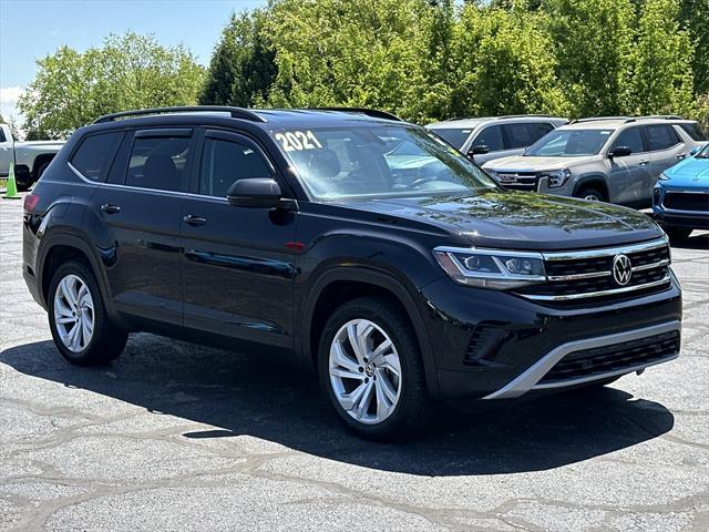 used 2021 Volkswagen Atlas car, priced at $25,999