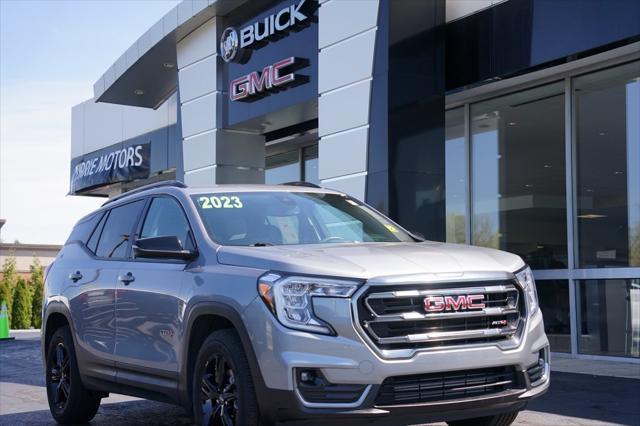 used 2023 GMC Terrain car, priced at $30,555