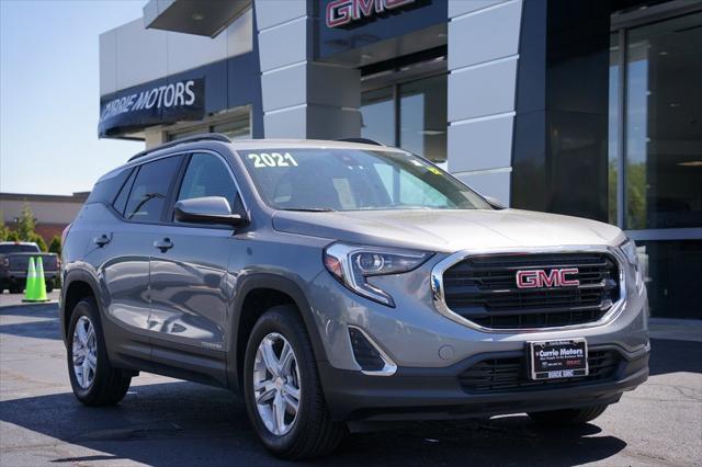 used 2021 GMC Terrain car, priced at $22,775