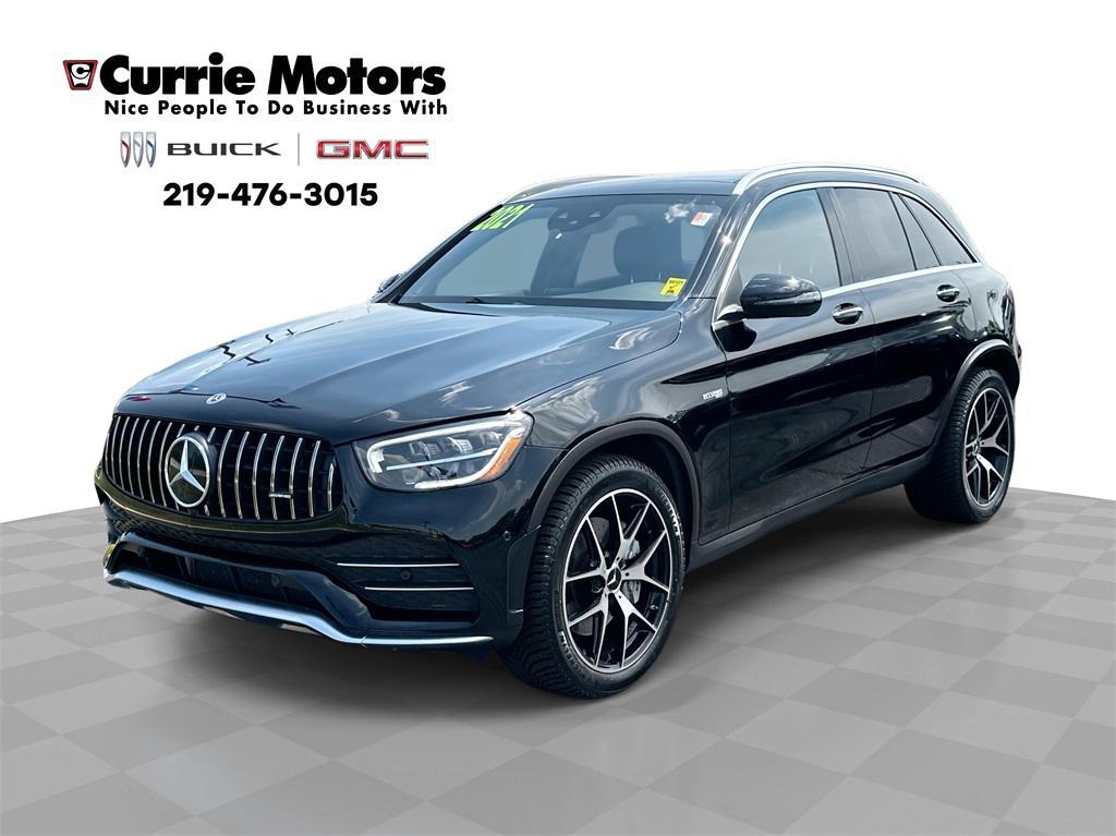 used 2021 Mercedes-Benz AMG GLC 43 car, priced at $37,999